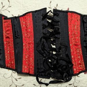 Silk corset